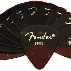 Empire Guitars Fender 351 Picks Thin Guage- 12 Pack