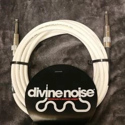 Empire Guitars Divine Noise 15' ST-ST Instrument Cable (Straight To Straight) White *Free Shipping In The US* Accessories