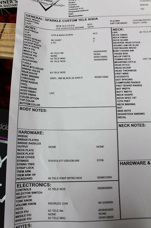 Empire Guitars Electric 2003 Fender Custom Shop Telecaster 9 Empire Guitars Electric 2003 Fender Custom Shop Telecaster