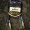 Empire Guitars Accessories Pro Co Instrument Cable EG-1 Q/Q 1Ft *Free Shipping In The US*