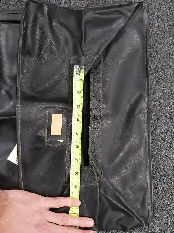 Empire Guitars Accessories Vintage Sound Carrier Artistic Black Vinyl Dust Cover For 19"X17"X10" Amp 3 Empire Guitars Accessories Vintage Sound Carrier Artistic Black Vinyl Dust Cover For 19"X17"X10" Amp