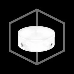 Empire Guitars Barefoot Buttons Clear Acrylic Skirtless 18-V1-SK-CR Accessories