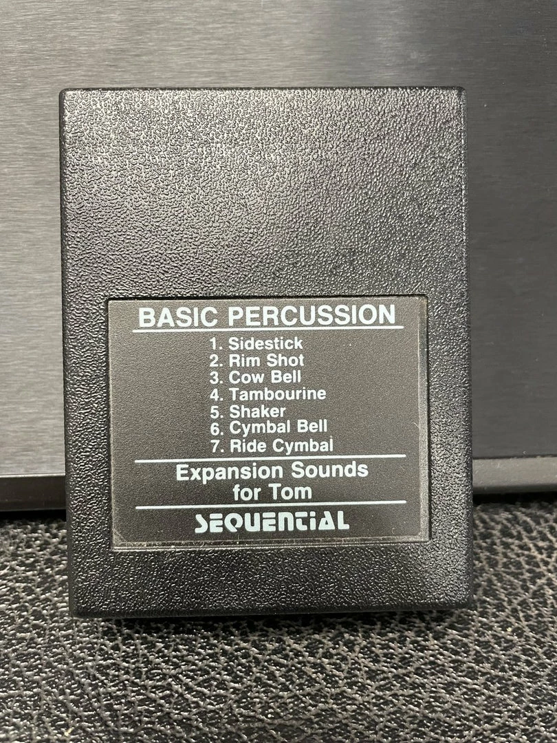 Keys Sequential TOM Drum Machine W/ Two Cartridges 5 Keys Sequential TOM Drum Machine W/ Two Cartridges