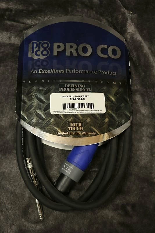 Accessories Pro Co Speaker Cable S14NQ-6 14 AWG N/Q 6FT *Free Shipping In The US* 1 Accessories Pro Co Speaker Cable S14NQ-6 14 AWG N/Q 6FT *Free Shipping In The US*