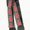 Empire Guitars Accessories Souldier Custom Guitar Strap Atrium Red Hearts *Free Shipping In The USA*