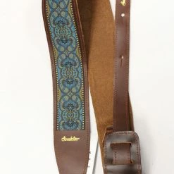 Empire Guitars Souldier Arabesque Turquoise Torpedo Guitar Strap *Free Shipping In The USA* Accessories