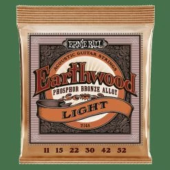 Empire Guitars Ernie Ball Earthwood Phospher Bronze Light Acoustic Guitar Strings (11-52) PO2148